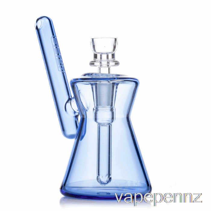 GRAV Hourglass Pocket Bubbler Light Cobalt VAPE NZ